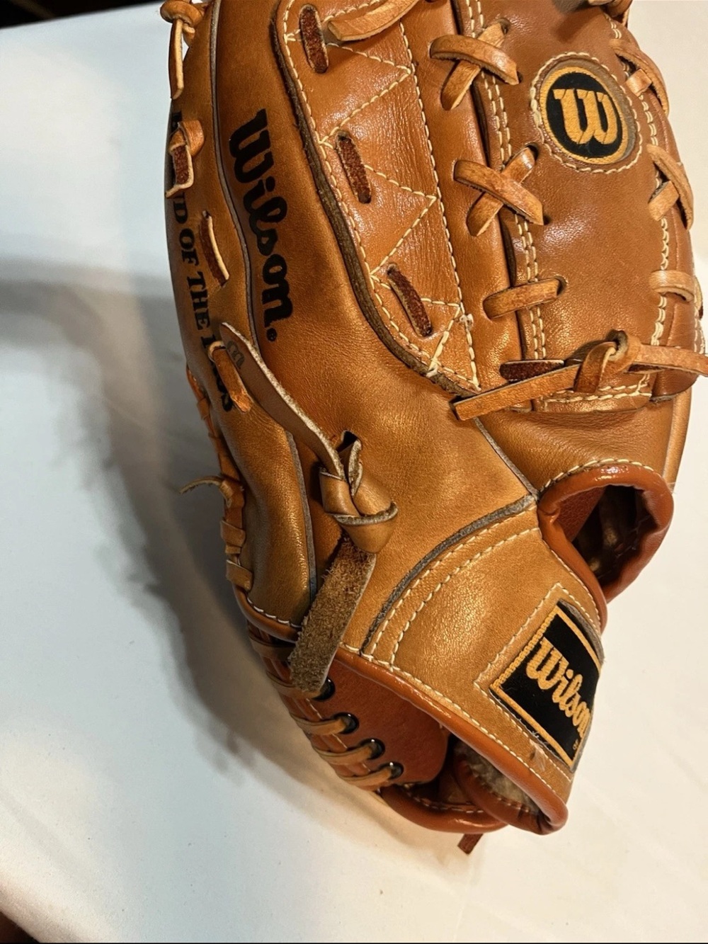 Wilson Tan/Brown Kids Baseball Glove